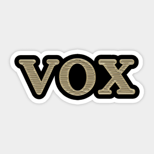 Vox Amplification  - Amplifiers Sticker